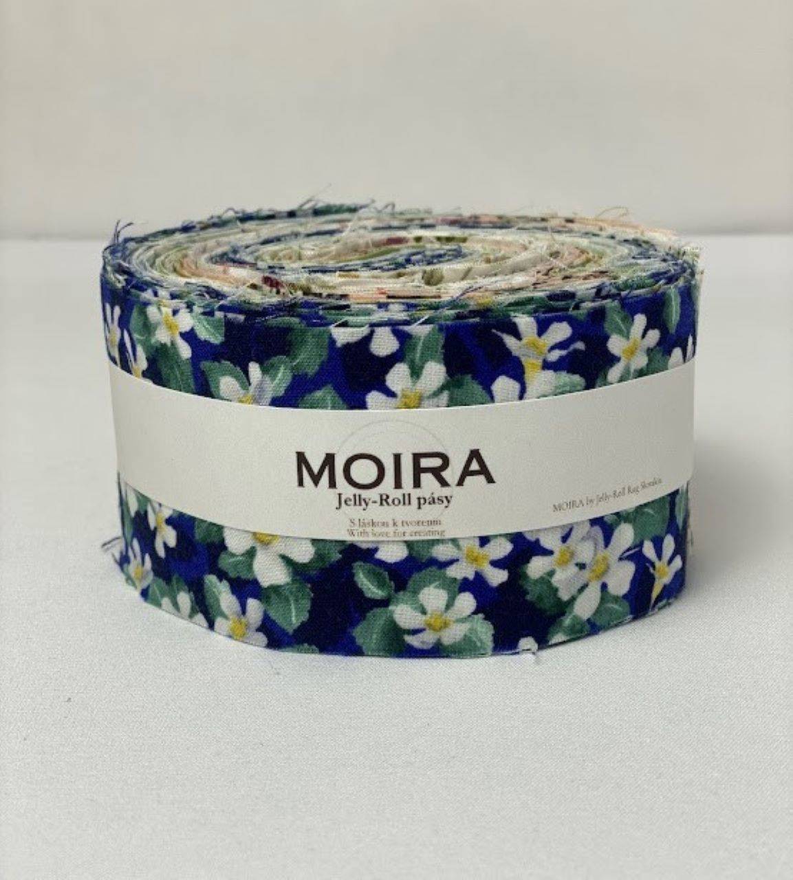 MOIRA Jelly-Roll pásy – Country Romance | 40 pásov 100 % americkej bavlny | Jelly-Roll Rug