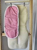 Detský textil - VLNIENKA dvojdielna vložka do autosedačky Joie Fortifi 100% Merino top super wash Natural proti poteniu - 18438455_