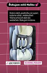 Detský textil - VLNIENKA dvojdielna vložka do autosedačky Joie Fortifi 100% Merino top super wash Natural proti poteniu - 18438469_
