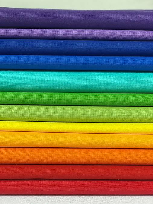 MOIRA Jelly-Roll pásy – KONA Cotton Solids | 40 pásov zo 100 % bavlny | Jelly-Roll Rug