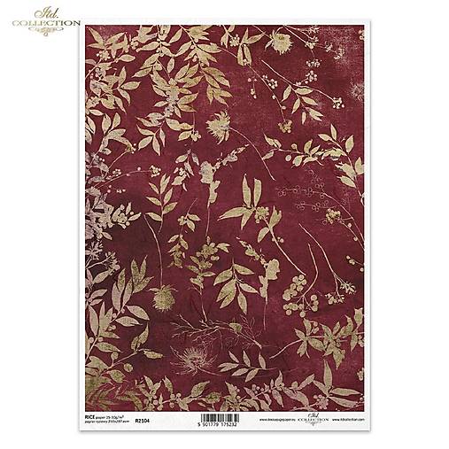 Ryžový papier A4 - listy - ITD Collection - R2104