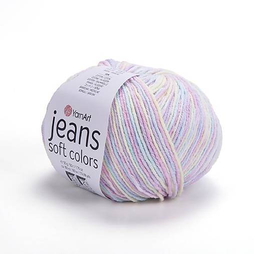 Yarnart Jeans Soft Colors 50g
