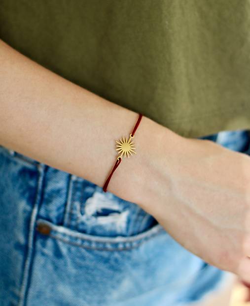 Náramky - Náramok so slnkom - 18449789_