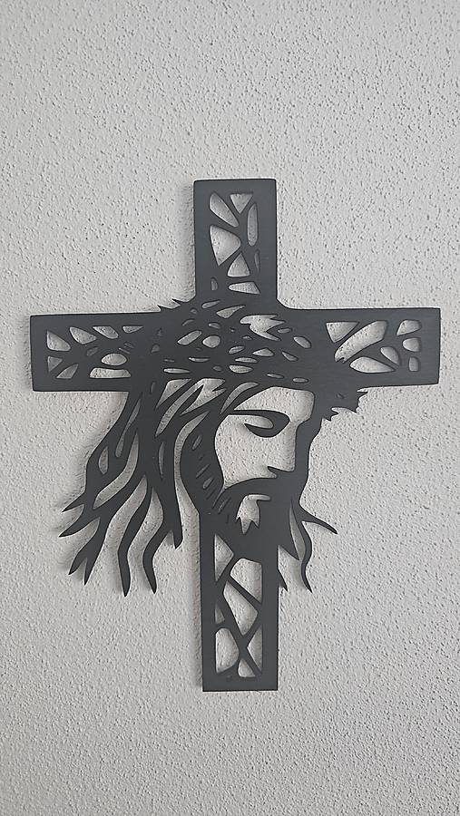 Drevený kríž - obraz