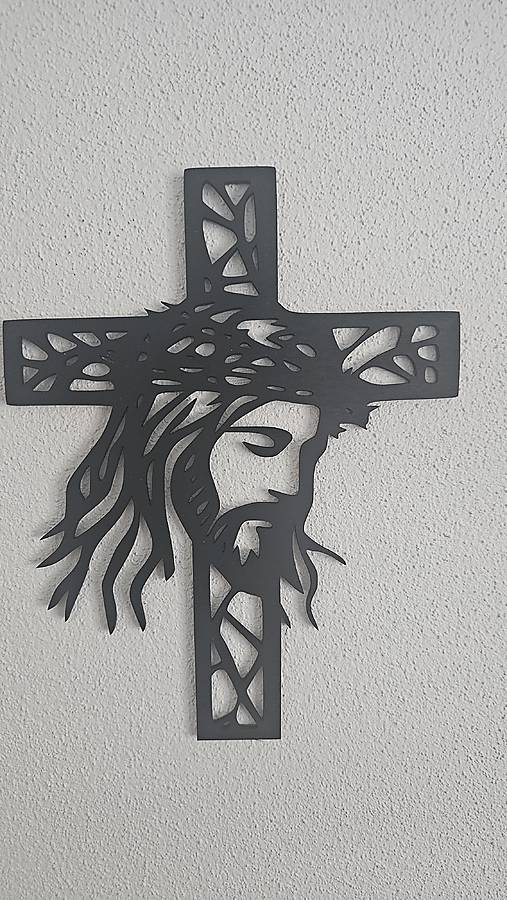 Drevený kríž - obraz