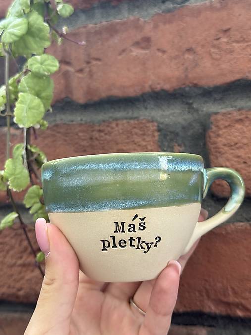 Máš pletky? 200ml šálka