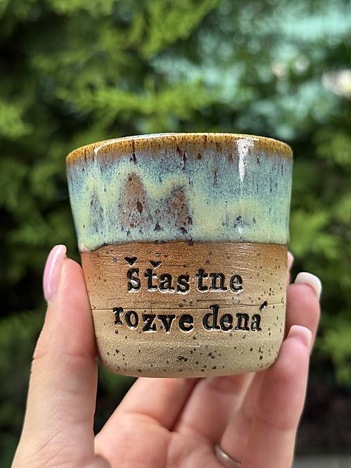 Šťastne rozvedená 120-130ml pohárik