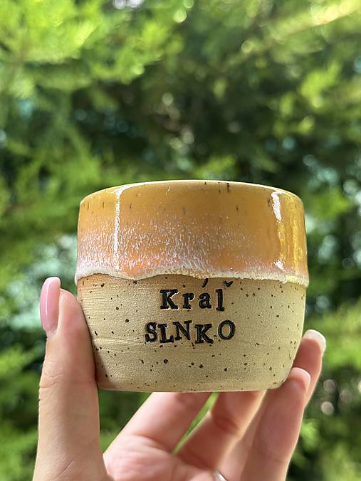 Kráľ SLNKO 160ml pohárik