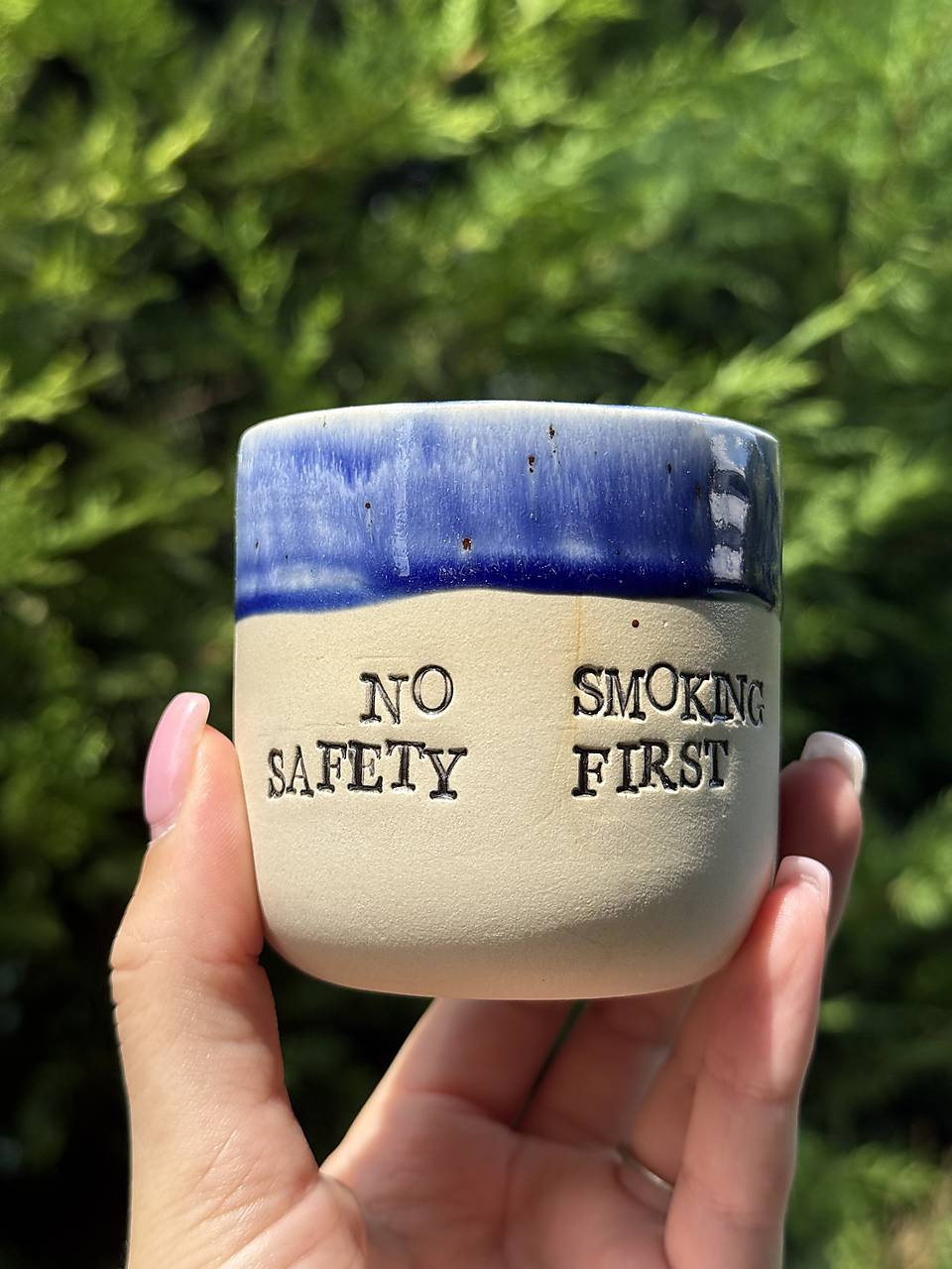 No safety, smoking first 180ml