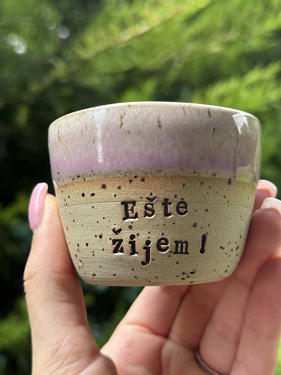 Ešte žijem!  120-130ml pohárik