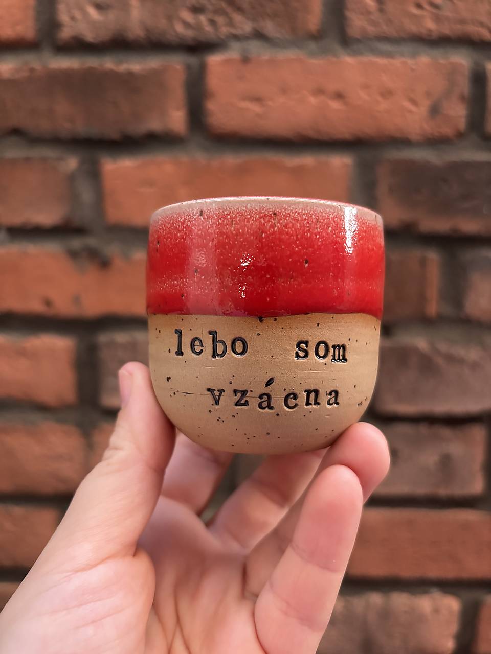 lebo som vzácna 150ml pohárik