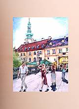 Obrazy - LETNÝ VÝPREDAJ Bratislava Staré mesto Michalský most - 18457254_