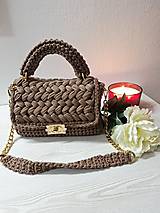Kabelky - štrikovaná kabelka "Chantal" - 18458786_