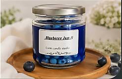 Sviečky - Blueberry Jam  - 18458405_