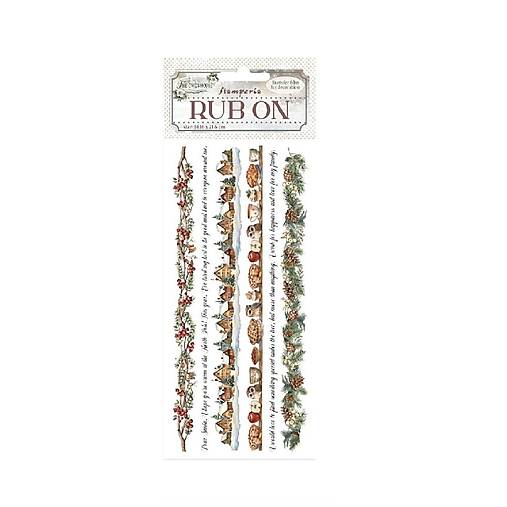 Iný materiál - Rub-on transfer Stamperia  The Owl's House DFLRB181 - 18460306_