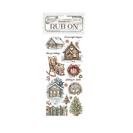 Iný materiál - Rub-on transfer Stamperia  The Owl's House DFLRB178 - 18460324_