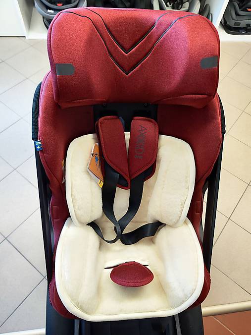 Detský textil - Zmenšujúca vložka XL Vlnienka proti poteniu do autosedačky Axkid one 100% Merino top super washna mieru - 18461171_