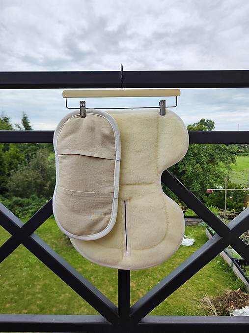 Detský textil - VLNIENKA podložka do autosedačky Cybex Aton B2 novorodenec 100% Merino TOP SUPER WASH Natural 100% ľan Sand - 18461288_