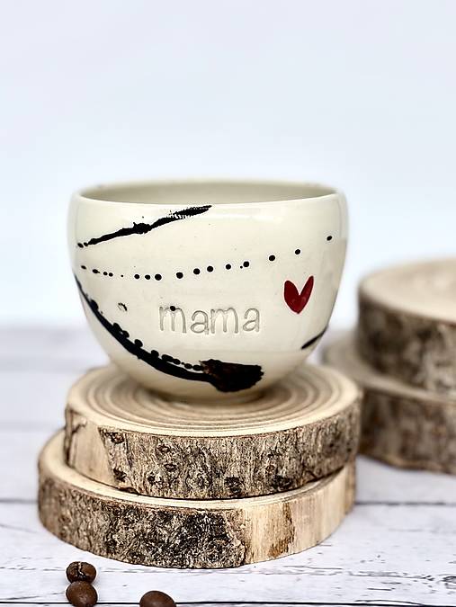 Love is in the air - pohárik capopuccino mama (200ml, bez uška)