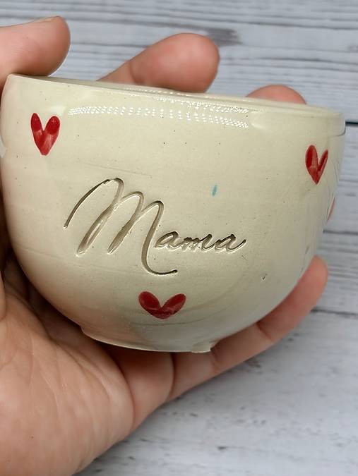 Love - pohárik cappuccino mama limited (200ml, bez uška)