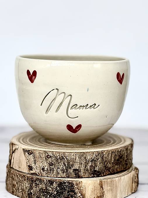 Love - pohárik cappuccino mama limited (200ml, bez uška)