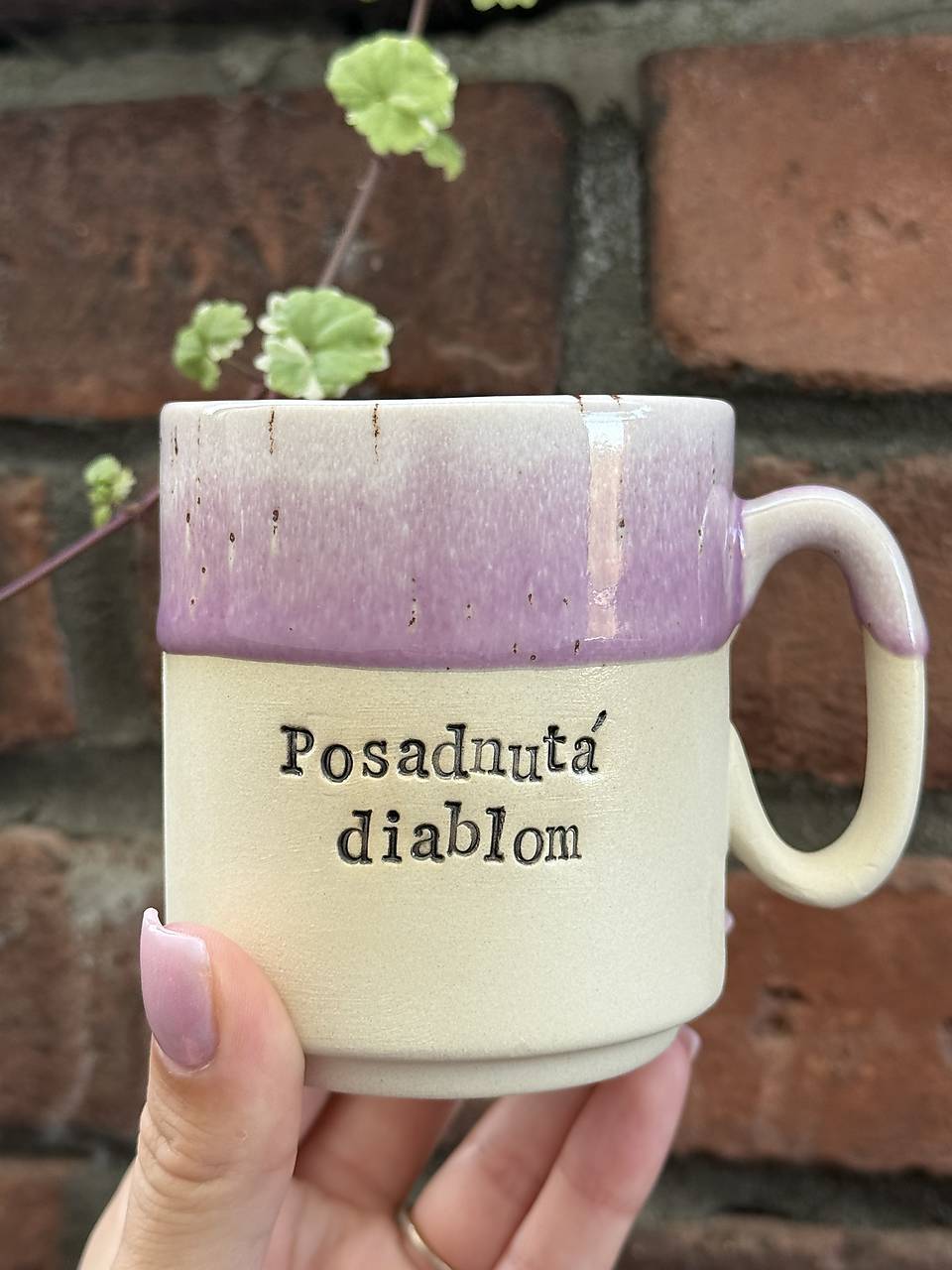 Posadnutá diablom 270ml hrnček