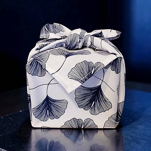 Furoshiki Modré Ginko