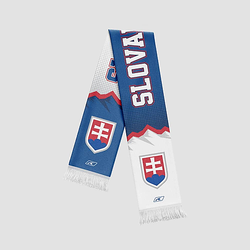 Šály a nákrčníky - Fanúšikovský šál slovensko 26 - 18462304_