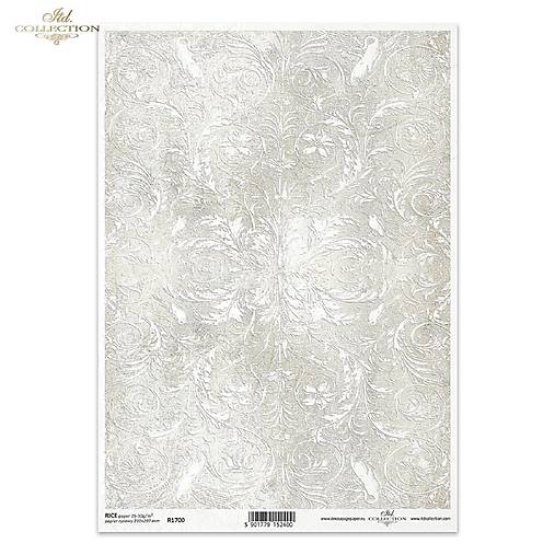 Ryžový papier A4 - dekoratívne pozadie - ITD Collection - R1700