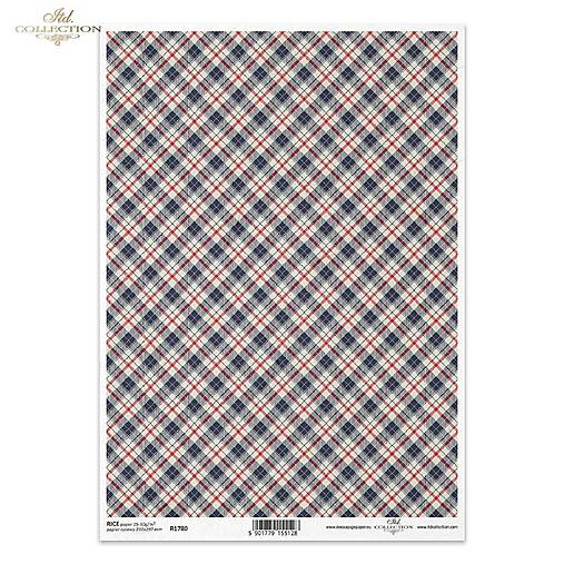 Papier - Ryžový papier A4 - dekoratívne pozadie - ITD Collection - R1780 - 18464372_