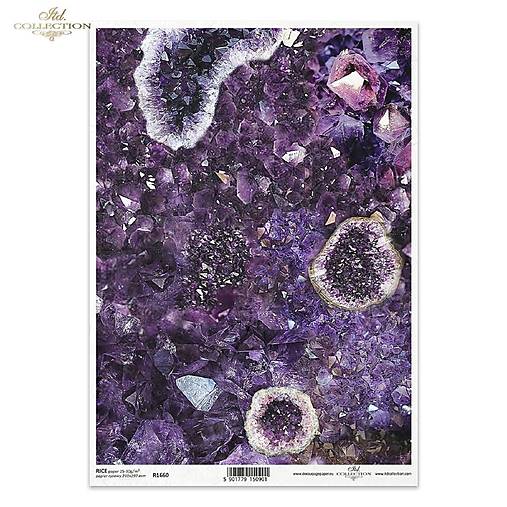 Ryžový papier A4 - dekoratívne pozadie - ITD Collection - R1660