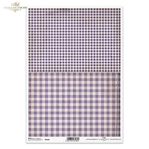 Ryžový papier A4 - dekoratívne pozadie - ITD Collection - R2241