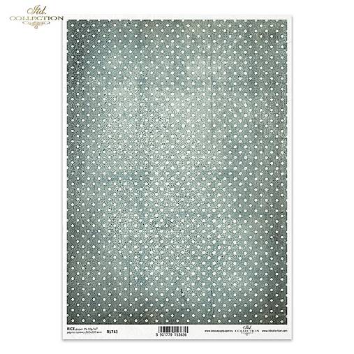 Ryžový papier A4 - dekoratívne pozadie - ITD Collection - R1743