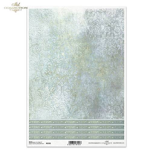 Ryžový papier A4 - dekoratívne pozadie - ITD Collection - R2231