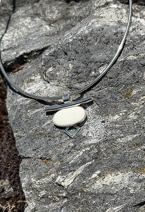 Strieborný 925/1000 prívesok Egejská Vlna