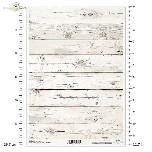 Ryžový papier A4 - dekoratívne pozadie - ITD Collection - R2595