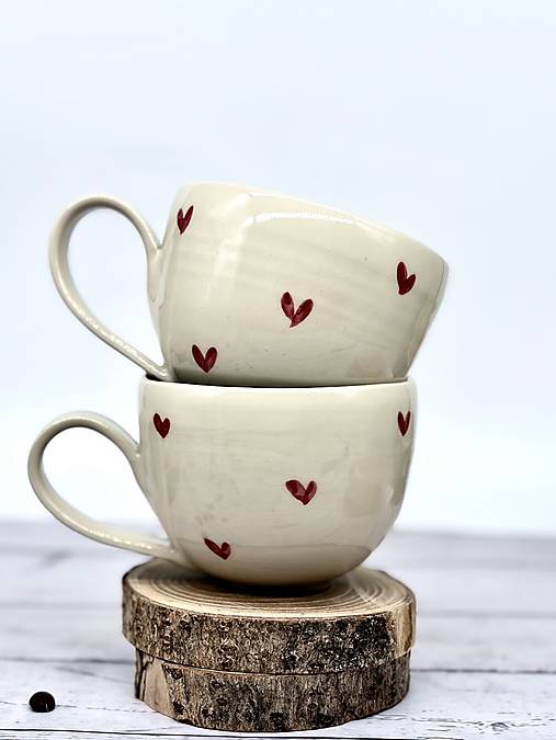 Love - šálka latte (280ml, s uškom)
