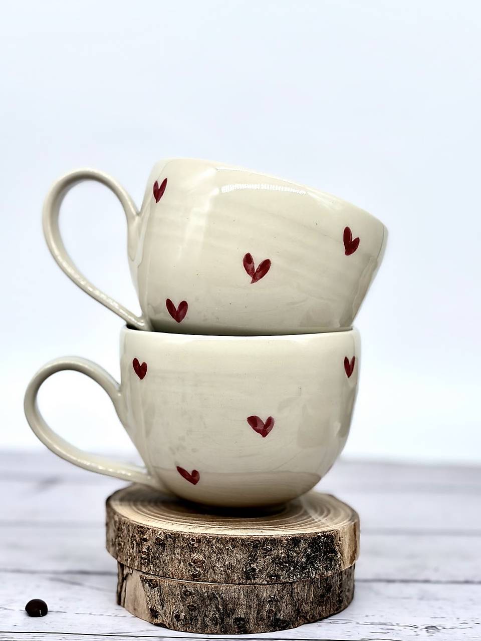 Love - šálka latte (280ml, s uškom)