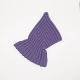 Detské čiapky - PIXIE merino kukla (starofialová 1-3 roky (M)) - 18469333_