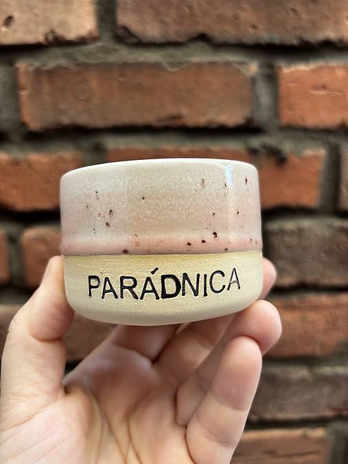 Parádnica 150ml pohárik