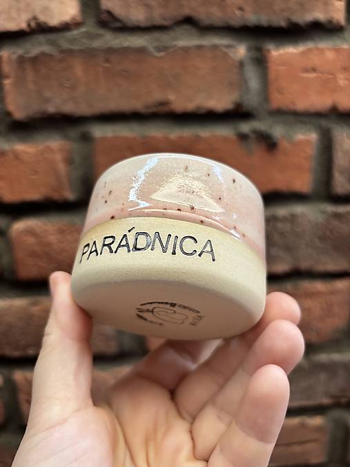 Parádnica 150ml pohárik