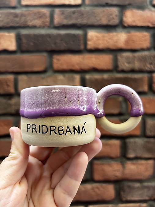Pridrbaná 150ml šálka