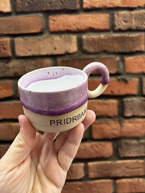 Pridrbaná 150ml šálka