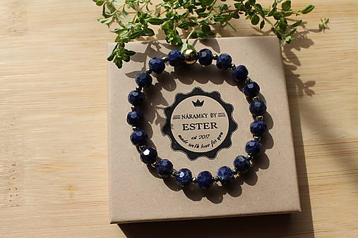 Sodalite rondelle výbrus