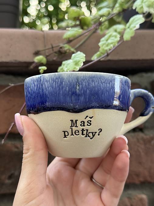 Máš pletky? 200ml šálka