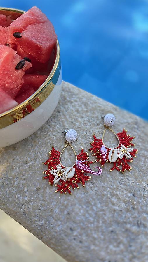 Náušnice Coral Dreams🐚❤️