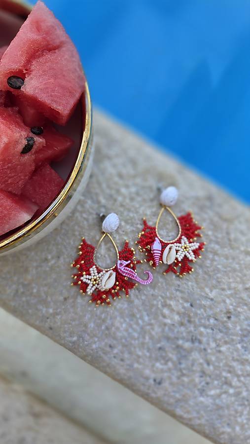 Náušnice Coral Dreams🐚❤️