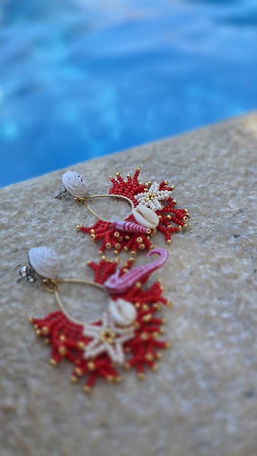 Náušnice Coral Dreams🐚❤️
