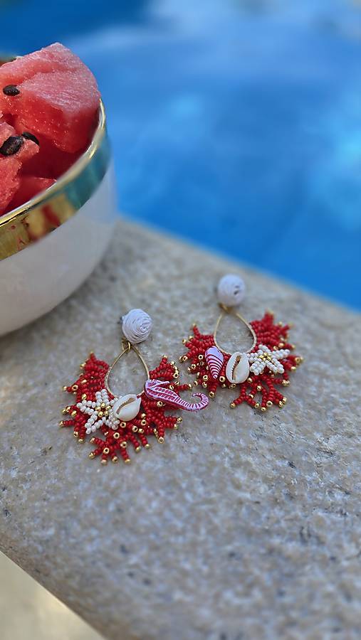 Náušnice Coral Dreams🐚❤️
