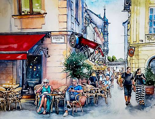 Obrazy - Bratislava Staré mesto, Strakova ulica - 18478920_
